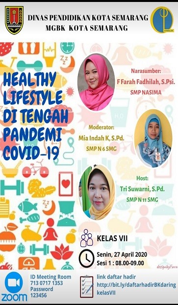 Healty Lifestyle Di tengan Pandemi COVID-19